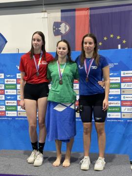 Drugi dan državnega prvenstva ravenski plavalci z bero osmih medalj (7)